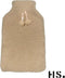 Home Society - Kruik - Teddy stof - Deco Snugga - Beige bruin - 34x20x4cm
