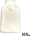 Home Society - Kruik - Teddy stof - Deco Snugga - Gebr Wit - 34x20x4cm
