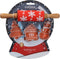 Home & Styling Bakset kids Sneeuwbal - Deegroller + vormpjes - Rood