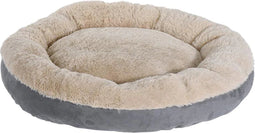 Home & Styling Honden-/Kattenmand Ø55x25cm - Grijs/Beige