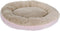 Home & Styling Honden-/Kattenmand Ø55x25cm - Roze/Beige