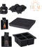 Home & Styling IJsblokjes maker - Set van 3 stuks - Zwart