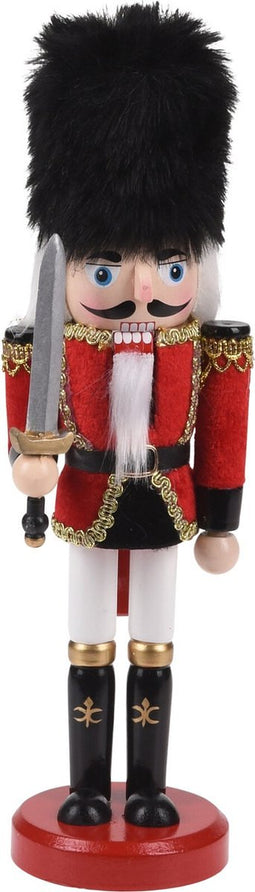 Home & Styling Kerst Notenkraker Staand - 25cm - Zwaard