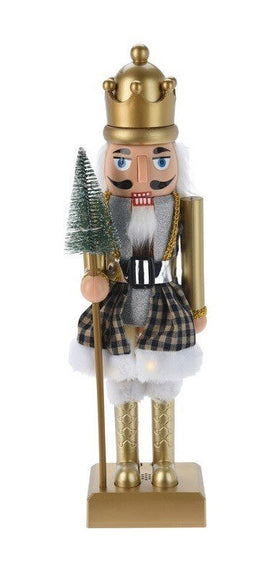 Home & Styling Kerst Notenkraker Staand - 40cm - Kerstboom