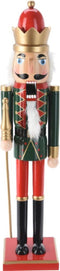 Home & Styling Kerst Notenkraker Staand - 50cm - Staf