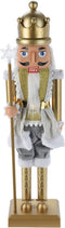 Home & Styling Kerst Notenkraker Staand - 57cm - Sneeuwvlokje