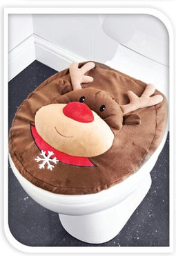Home & Styling Kerst WC-hoes - Rendier