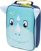 Home & Styling Koeltas dinosaurus 20x7x26cm - Blauw