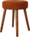 Home & Styling Kruk Corduroy Ø35xH45cm - Roestbruin