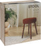 Home & Styling Kruk Corduroy Ø35xH45cm - Roestbruin