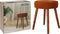 Home & Styling Kruk Corduroy Ø35xH45cm - Roestbruin