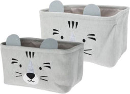 Home & Styling Opbergmand voor kinderen - Set van 2 stuks - Multi