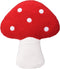 Home & Styling Sierkussen Mushroom - Paddenstoelkussen - Rood/Wit