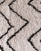 Home & Styling Vloerkleed Zigzag 120x180cm - Tapijt - Zwart / Wit