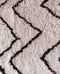 Home & Styling Vloerkleed Zigzag 160x230cm - Tapijt - Zwart / Wit