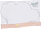 Home & Styling Wandplank met verlichting - 53x3x34cm - Hout/Wit
