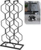 Home&Styling - Wijnrek - voor - 8 - flessen - metaal - zwart