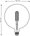 Home Sweet Home - Edison Vintage E27 LED filament lichtbron Carbon - Amber - 18/18/23cm - G180 Global - Retro LED lamp - Dimbaar - 4W 400lm 2700K - warm wit licht - geschikt voor E27 fitting