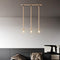 Home Sweet Home - Landelijke Hanglamp Leonardo - geschikt voor E27 LED lichtbron - 3 lichts hanglamp gemaakt van Touw - 95/12/130cm - Pendellamp geschikt voor woonkamer, slaapkamer en keuken