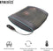 Homedics Oplaadbaar Shiatsu-massagekussen|Shiatsu massagekussen, rugmassage, schoudermassage, Shiatsu nek- en schoudermassage, rolmassage, massagestoel draagbaar, elektrisch