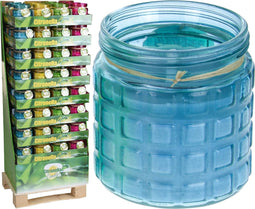 Homestyle Citronella Kaars In Glazen Pot - Branders -