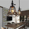 Homestyle Pro Mk006-B Industriële Hanglamp 19X23 Cm Zwart/Metaal