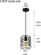Homestyle Pro Mk014-B Industriële Hanglamp 16X19 Cm Zwart/Metaal