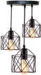 Homestyle Pro Mk019-B Industriële Hanglampen Zwart/Metaal