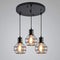 Homestyle Pro Mk021-B Industriële Hanglampen Zwart/Metaal