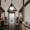 Homestyle Pro Mk022-B IndustriËLe Pyramide Hanglampen Zwart/Metaal