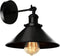 Homestyle Pro Mk023-B IndustriËLe Wandlamp 22 Cm Zwart/Metaal