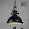 Homestyle Pro Mk102-Wb IndustriËLe Hanglamp 32X35 Cm Zwart/Wit/Metaal