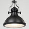 Homestyle Pro Mk102-Wb IndustriËLe Hanglamp 32X35 Cm Zwart/Wit/Metaal