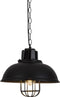 Homestyle Pro Mk107-Bb IndustriËLe Hanglamp 33X26 Cm Zwart/Metaal