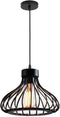 Homestyle Pro Mk109-Bb Industriële Hanglamp 22X18 Cm Zwart/Metaal