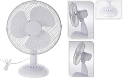 Homestyle Ventilator Tafel Model - Ventilator - 34 cm Wit
