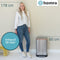 Homra Koniq RVS Prullenbak 30 Liter met Geurfilter - RVS Pedaalemmer - Afvalbak 30L - Vuilnisbak voor huishouden en kantoor - Vuilbak Keuken Afvalemmer - Soft Close Deksel