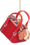 Hond in handtas Kerstbal - Sass & Belle