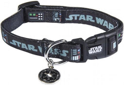 Honden Halsband - STAR WARS DARTH VADER - XXS/XS (Lengte 18-30cm - Breedte 1.5cm)
