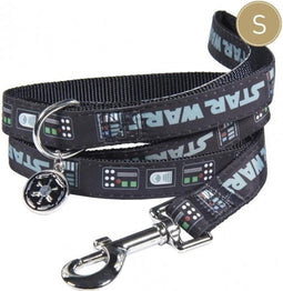 Honden riem - DARTH VADER - S (Lengte 120cm - 1.5cm)