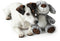 Honden Speelgoed - Knuffel Hond - Bello - Honden Knuffel - Grijs/Bruin - 19 cm