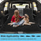 hondenautostoelhoes, hondenautohangmat met gaasvenster en zijflappen Autostoelhoes voor honden, wasbaar waterdicht antislip huisdier SUV autostoelbeschermer voor op reis, zwart