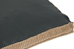 Hondenbed DKD Home Decor 70 x 57 x 10 cm Grijs Kameel 2 Stuks