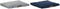 Hondenbed DKD Home Decor 88 x 68 x 10 cm Marineblauw Lichtgrijs 2 Stuks