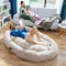 Hondenbed voor mensen | Human Dog Bed XXL InnovaGoods Beige