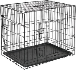 Hondenbench - 107x70 x77,5cm - Metaal - Zwart - voor alle Soorten Honden
