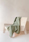 Hondendeken Visgraat Groen (Olive) - Wol - Geurbestendig - Hypoallergeen - 150x90 - TBCo Scotland