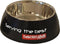 Hondeneetbak plastic/RVS Fashion Club 18 cm zwart