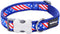Hondenhalsband Red Dingo US Flag 20-32 cm Blauw