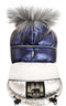 Hondenjas padded polar bear blauw